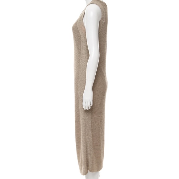 Oscar de la Rent Knit Tank Dress & Cardigan Set M - Picture 2 of 5